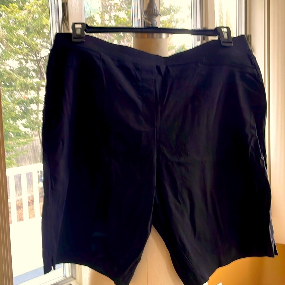 Women’s Activewear Shorts Black Sz XL Calvin Klein